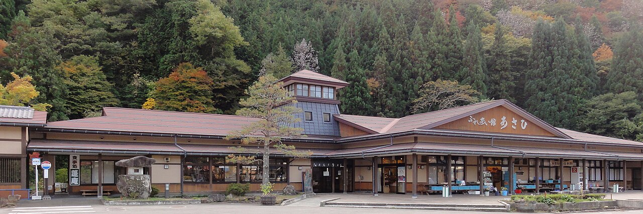 道の駅 ひだ朝日村(高山市)