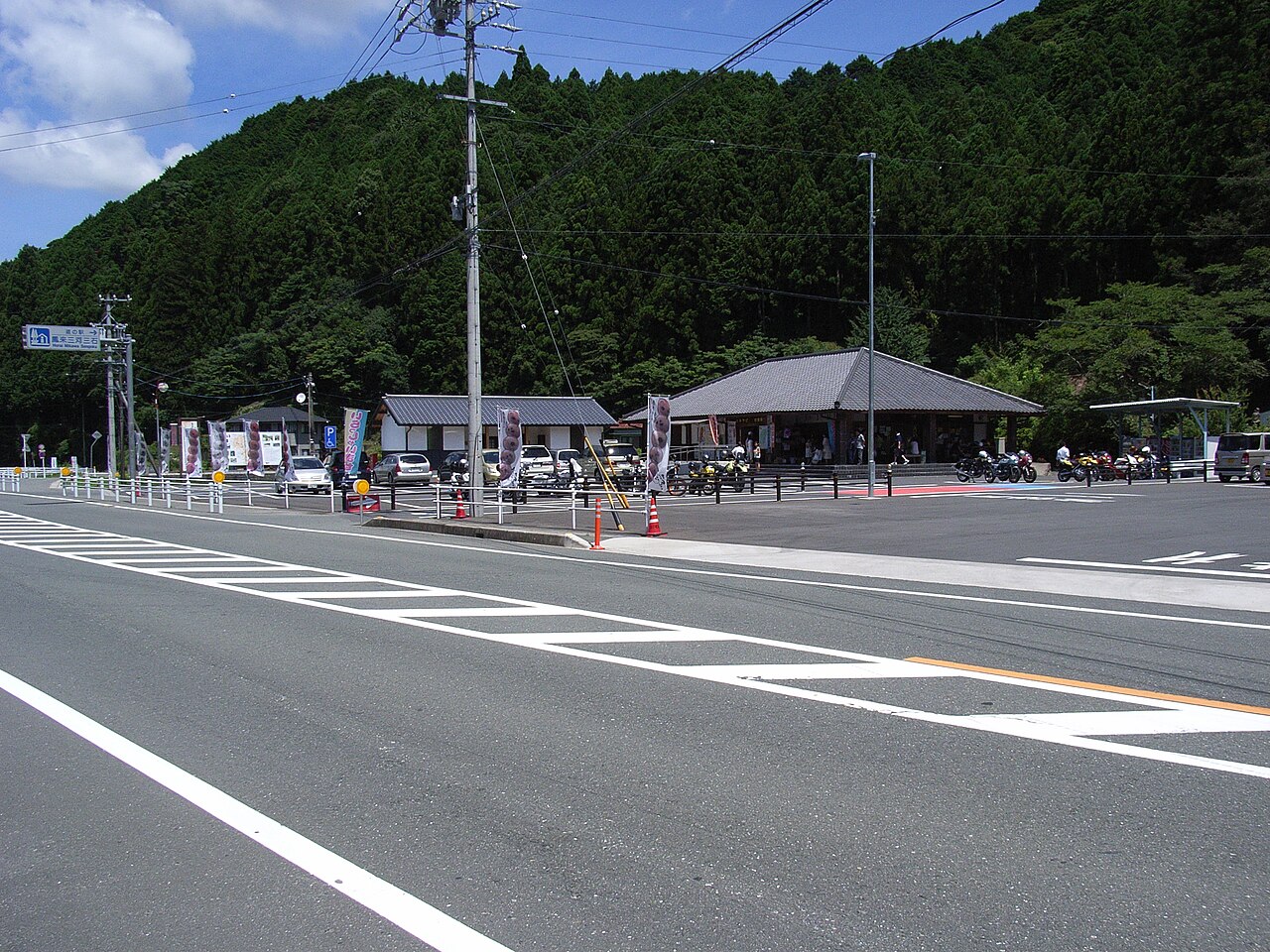 道の駅 鳳来三河三石(新城市)