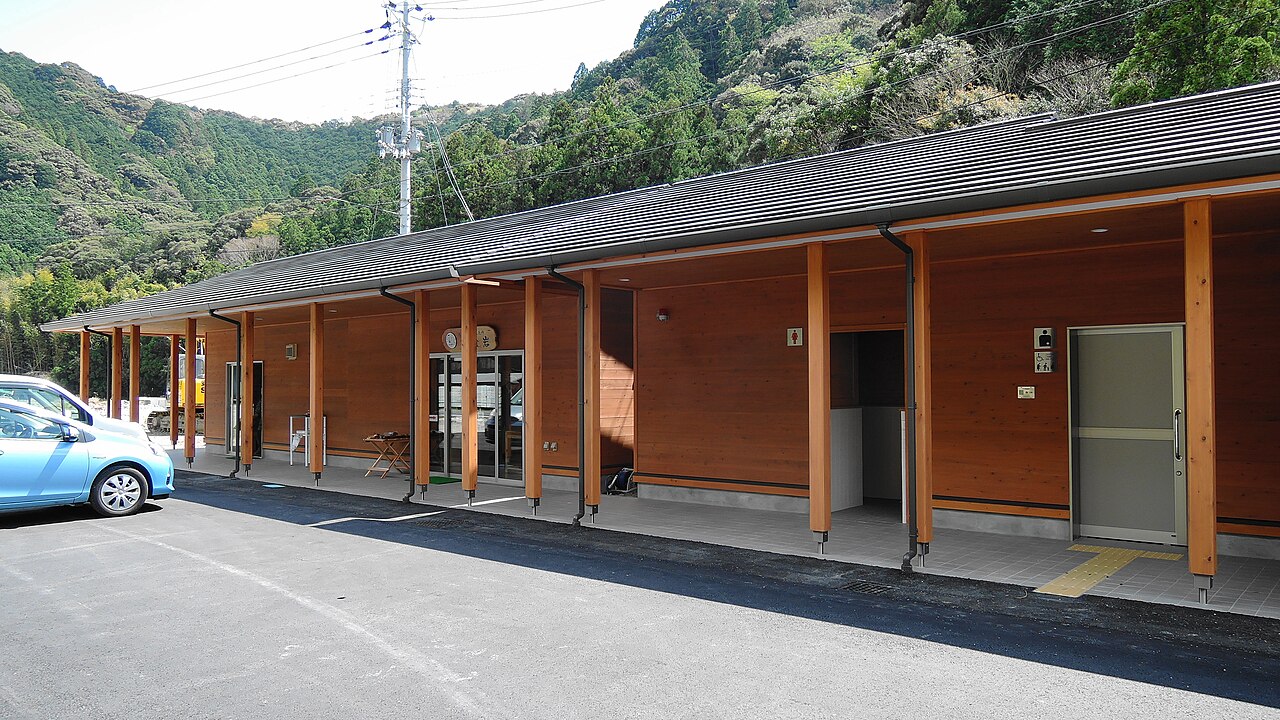 道の駅 虫喰岩(古座川町)