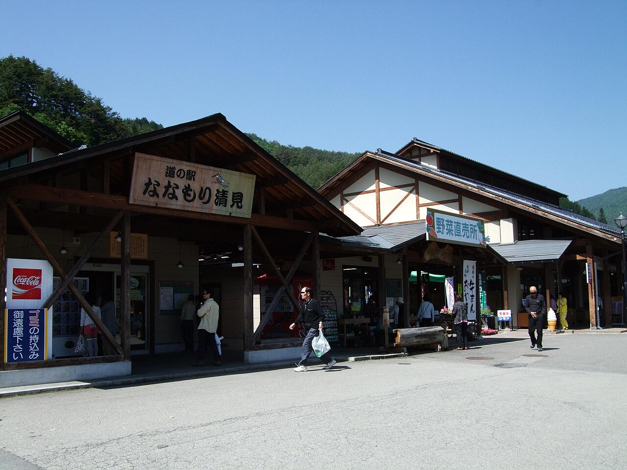 道の駅 ななもり清見(高山市)