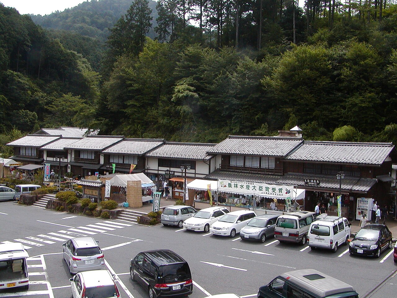 道の駅 賤母(中津川市)